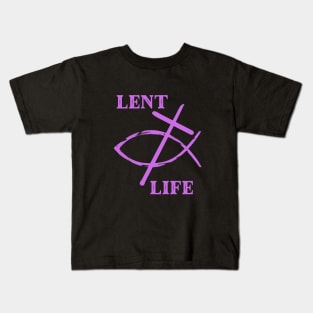 Lent Life - Carry Your Cross Kids T-Shirt